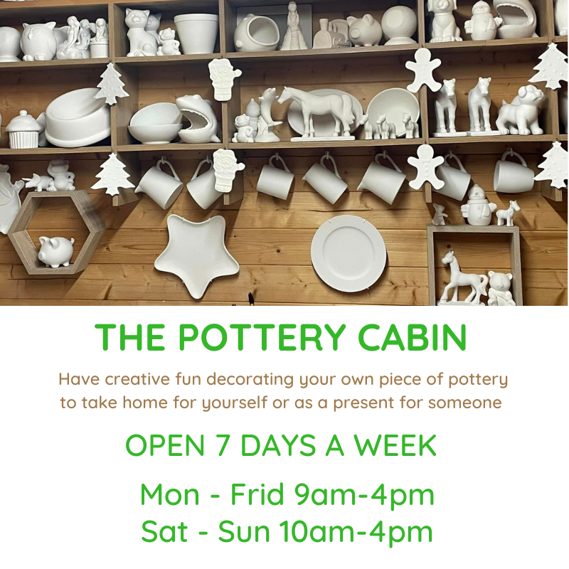 Pottery Cabin block July 2023